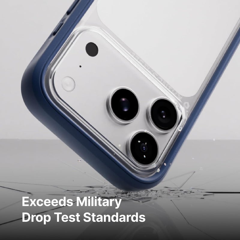 Rhino Shield حافظة هاتف متوافقة مع آيفون 17 برو | مود NX - حافظة واقية قابلة للتعديل بدون لوحة خلفية، تصميم نحيف، مقاومة للصدمات مع حماية من السقوط بمعيار عسكري - أسود - Image 1